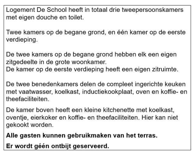 Logement De School Middelbourg Extérieur photo